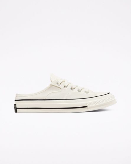 Tenisi Barbati Converse Chuck 70 Mule Bej Negrii | RO VSDGE496